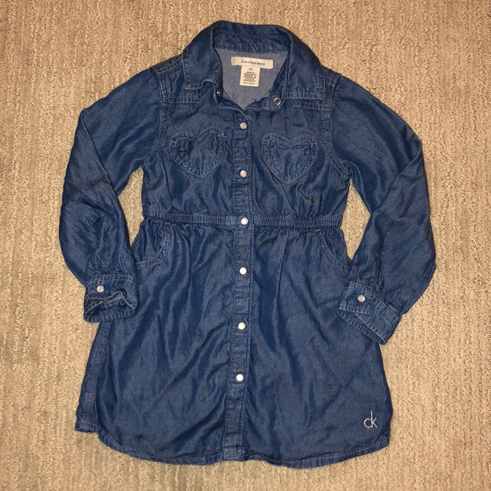 Calvin Klein Jean Dress 4T